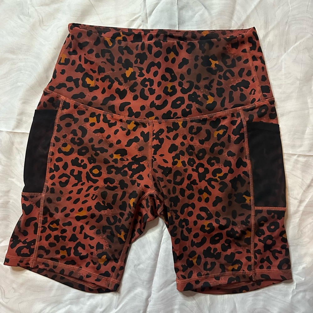 Leopard Print Women's Shorts
